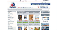 Desktop Screenshot of ferreteriacomercio.cl